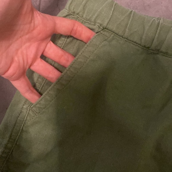 J crew green drawstring shorts size small - Picture 3 of 7